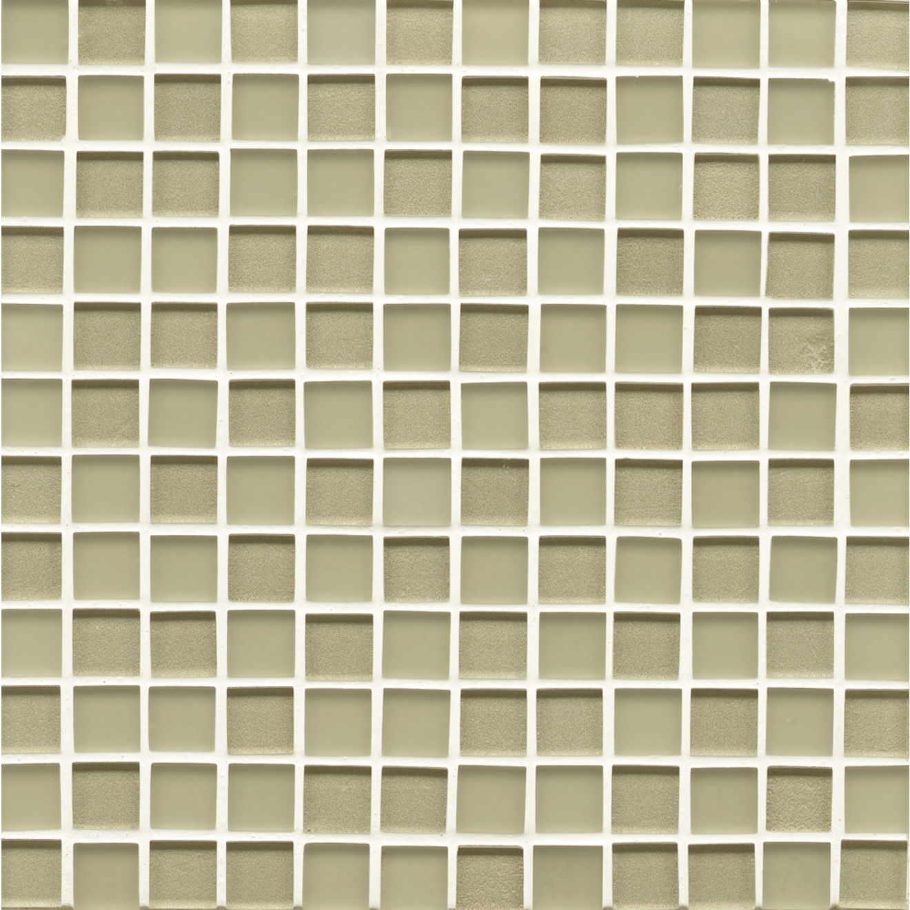 Manhattan 1" x 1" Wall Mosaic in Pistachio