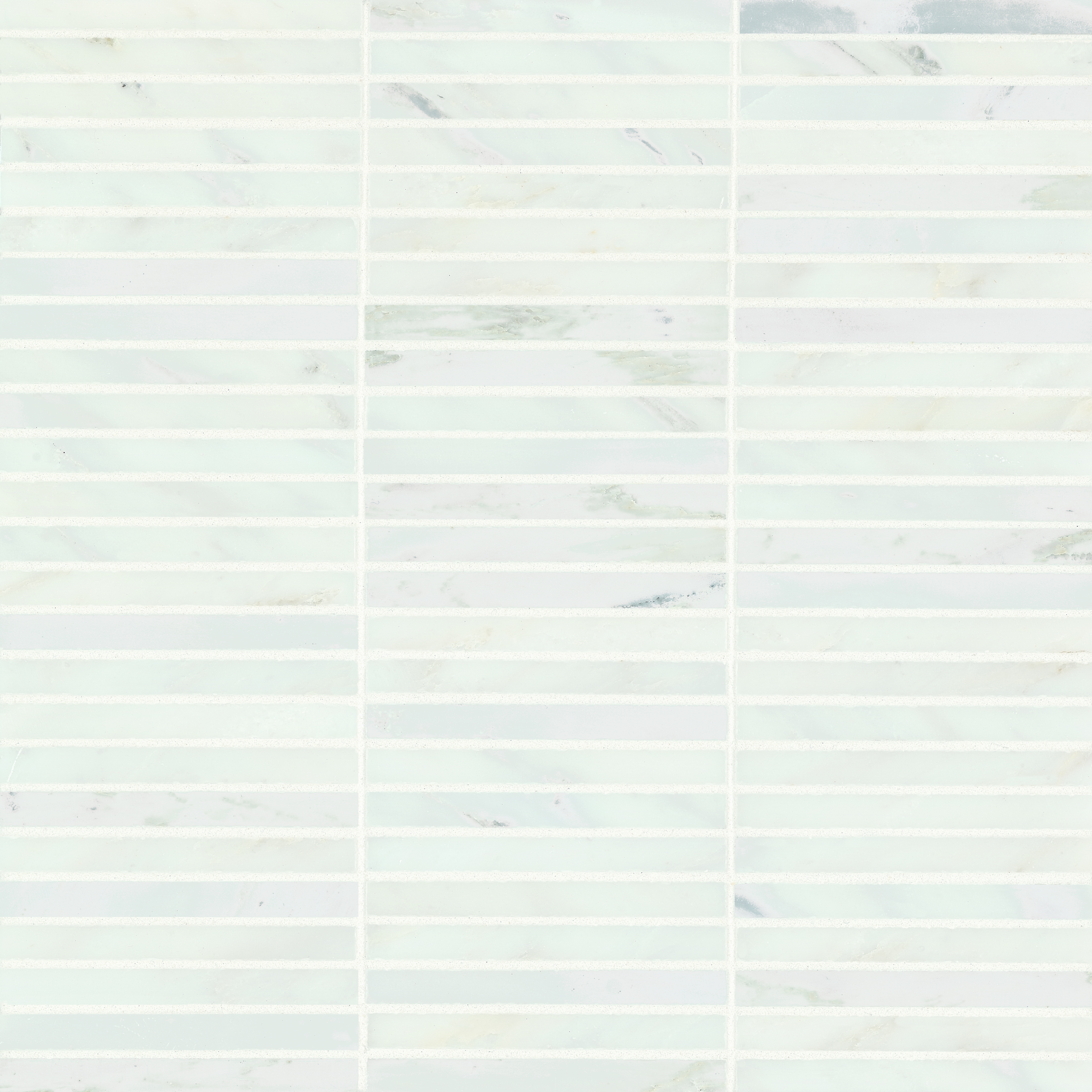 Bedrosians - Monet Honed Marble Mosaic 4 Tile - Oriental