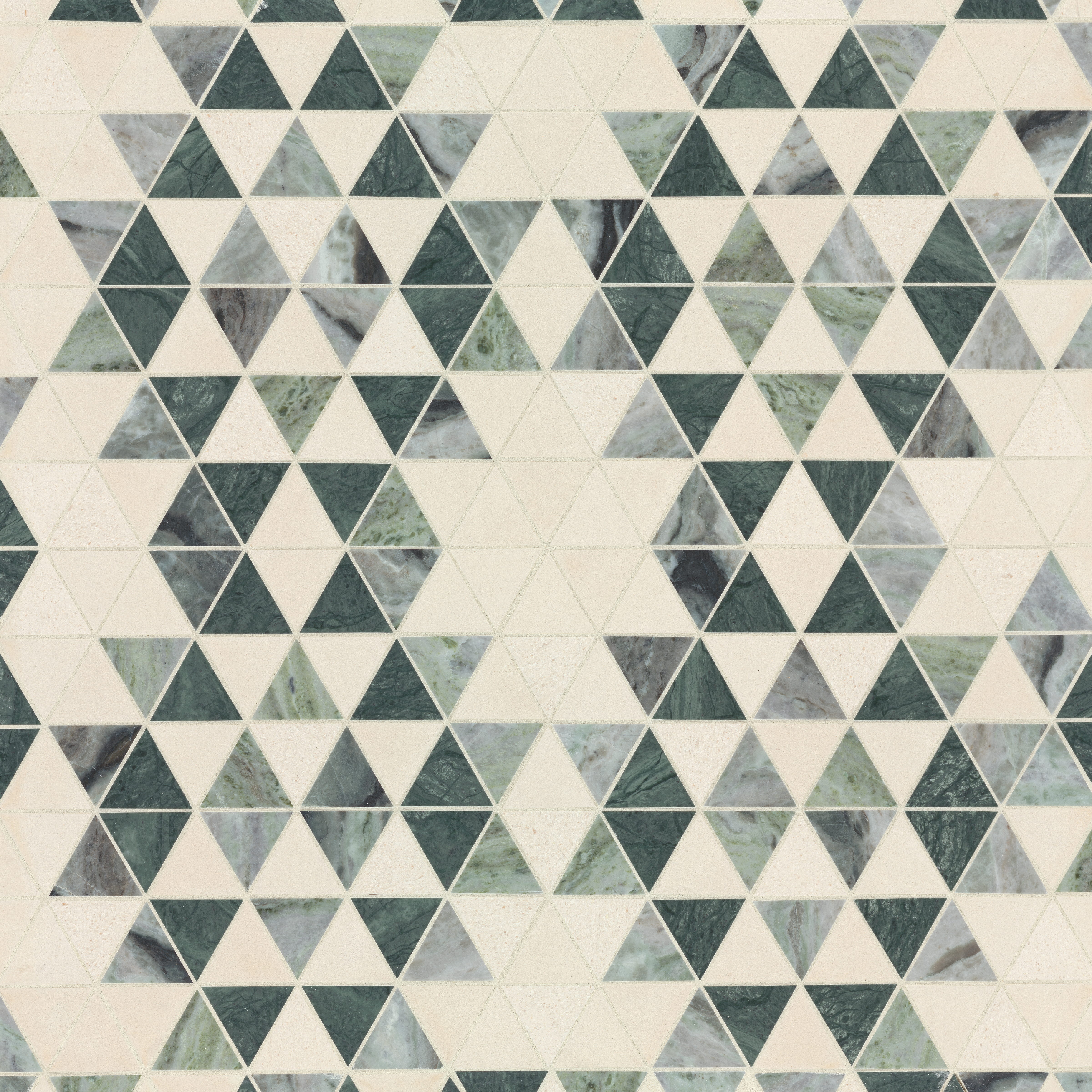 Nomadika Dandy Diamant Mosaic in Forest Green