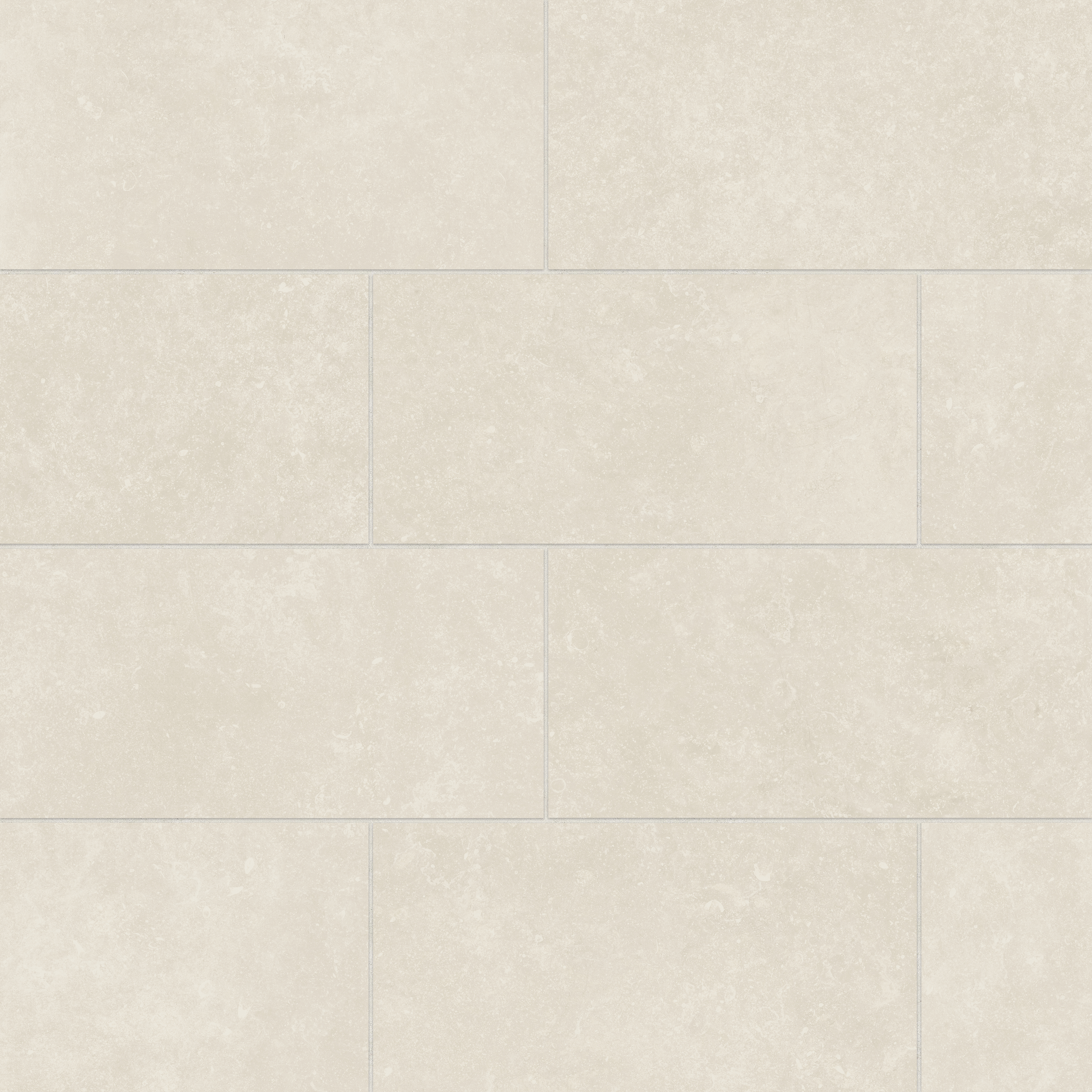 Bluerun 12" x 24" Matte Porcelain Field Tile in Antique White