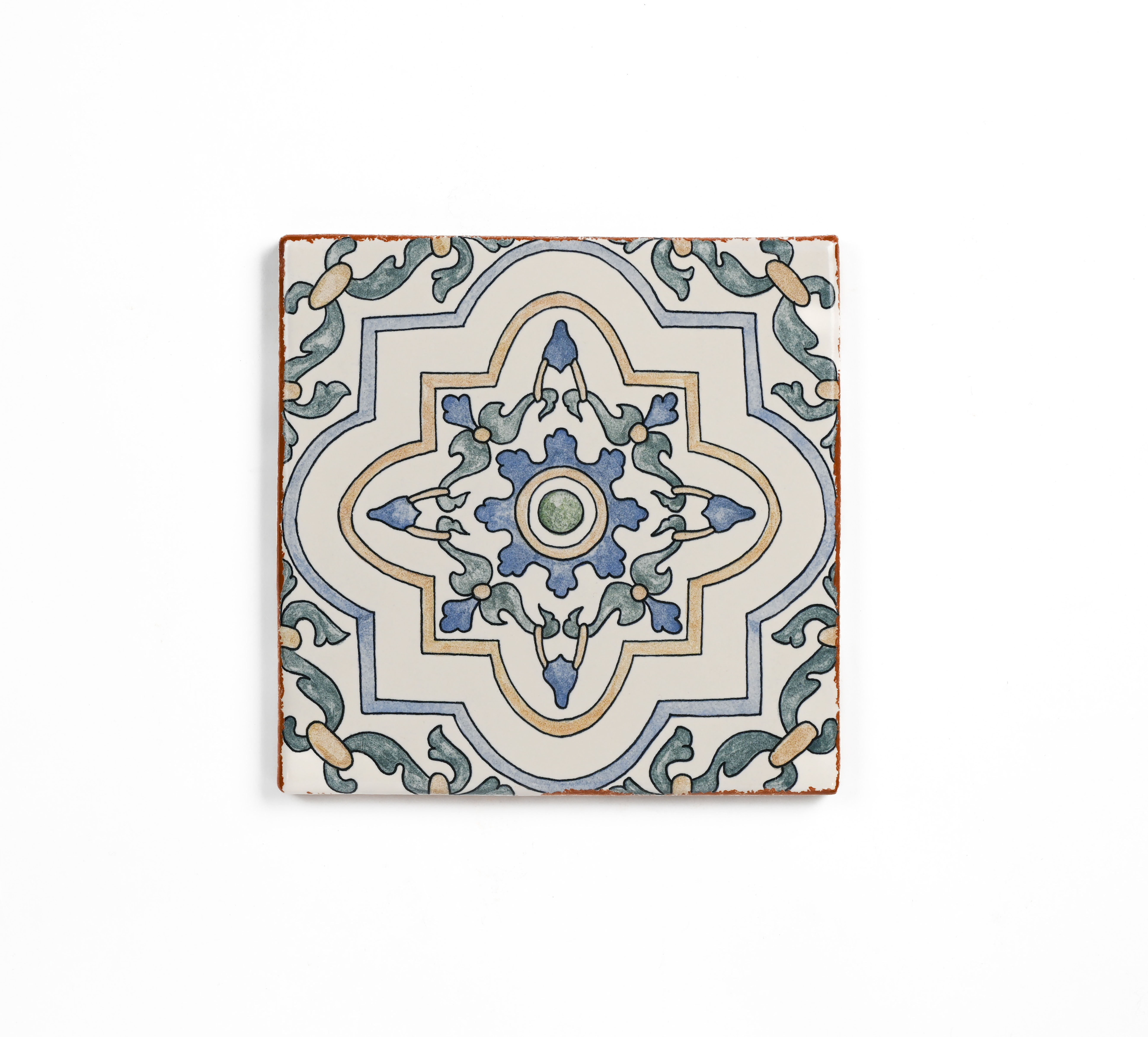 Palmetto Estrella 6x6 Ceramic Terracotta Field Tile Glazed