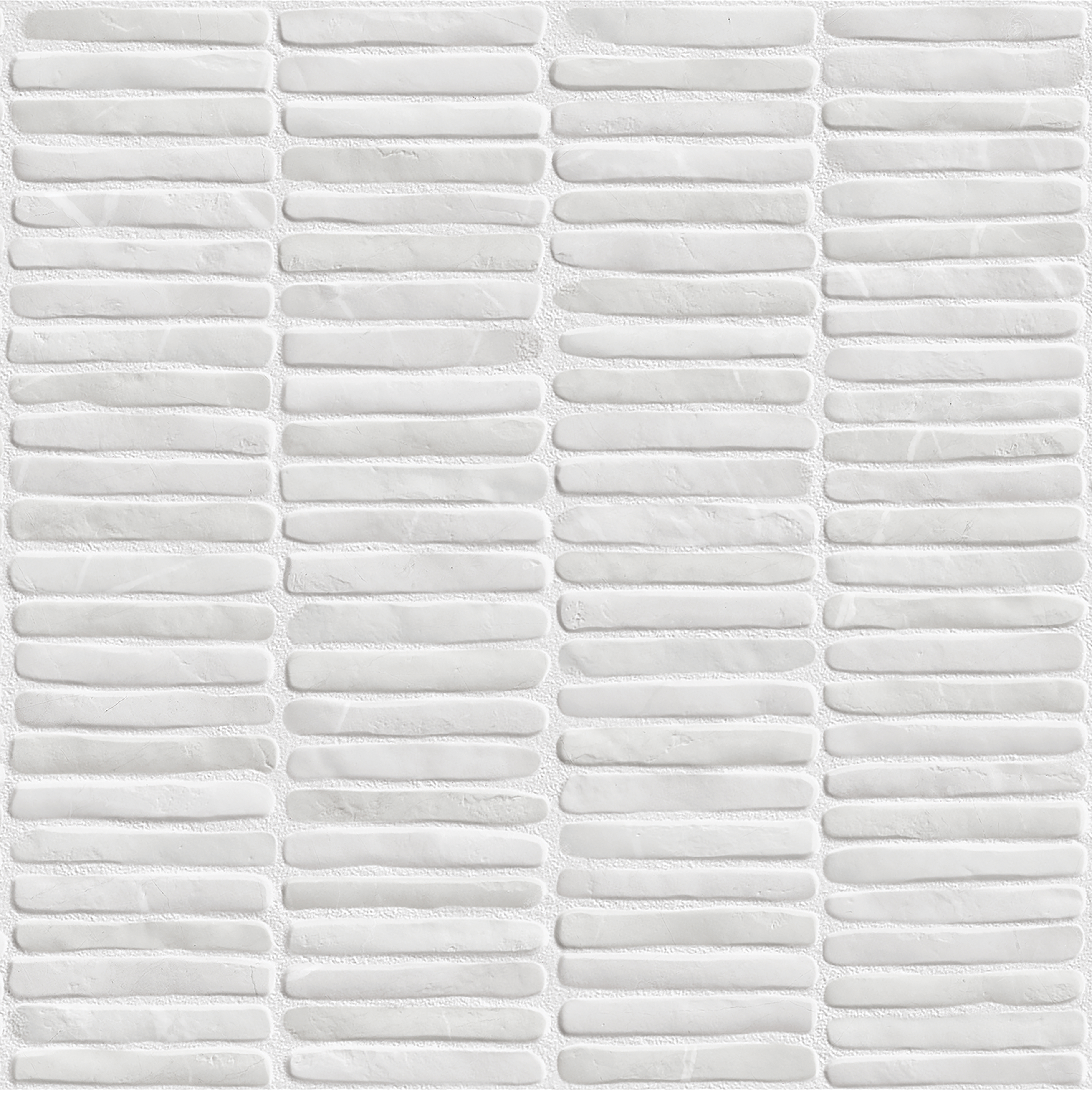 Node Snow 16x48 Ceramic Wall Tile Matte | Bedrosians Tile & Stone