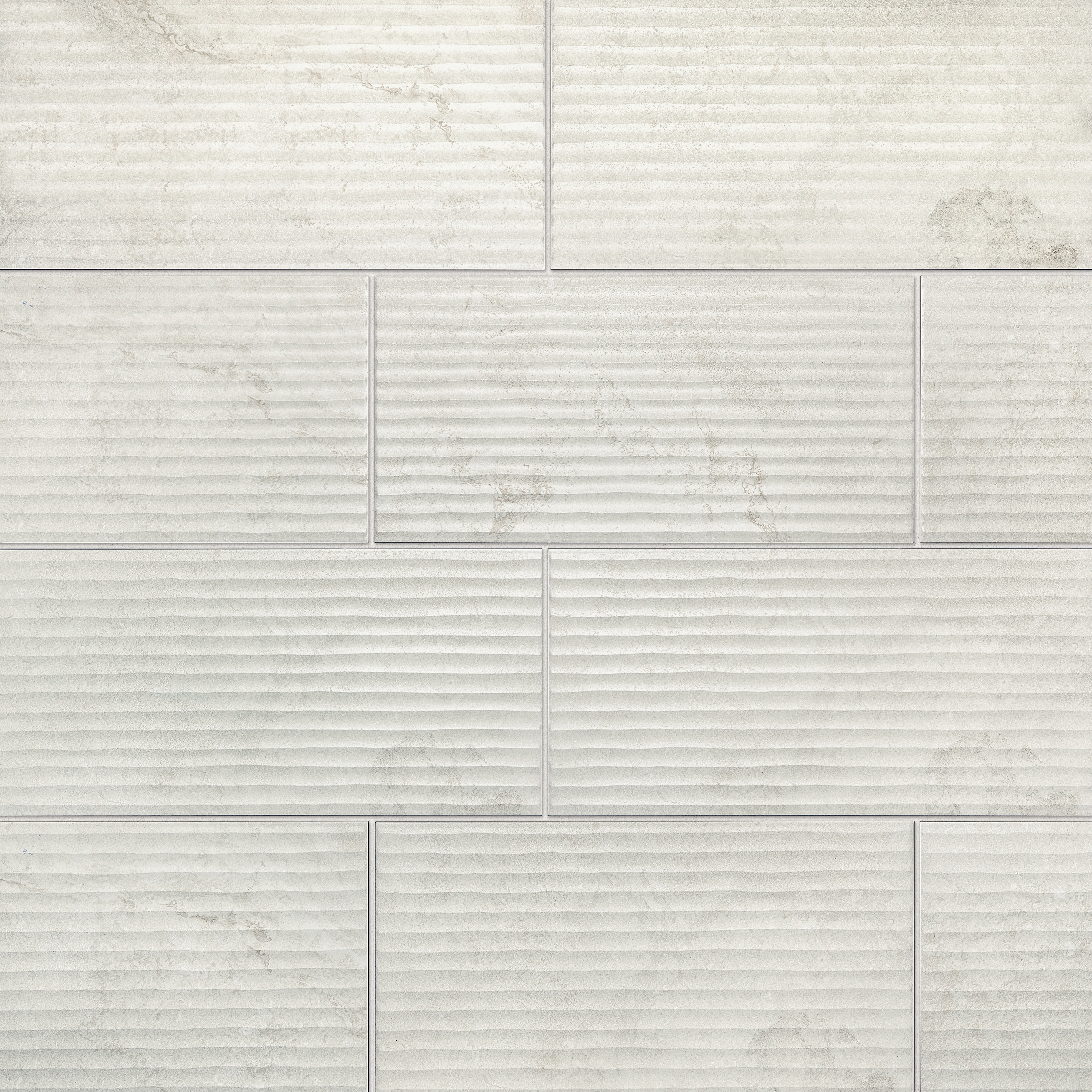 Lunaris Ivory 12x24 Porcelain Deco Wall Tile Fluted | Bedrosians
