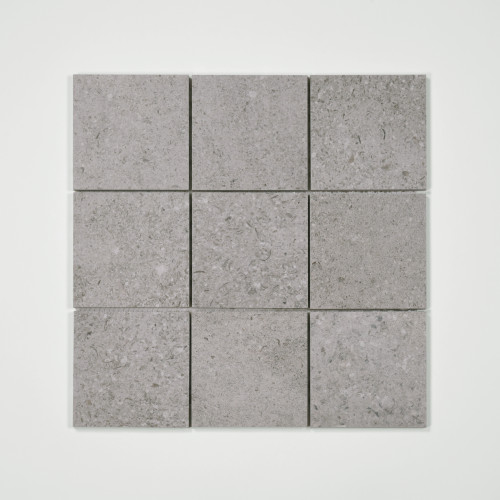 Ikonite 4" x 4" Honed Porcelain Mosaic in Grey alt image