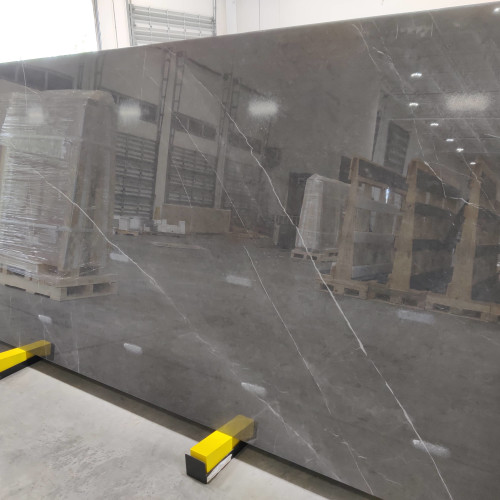 Magnifica Encore 60" x 126" - 12mm Polished Porcelain Slab in Pietra Grey