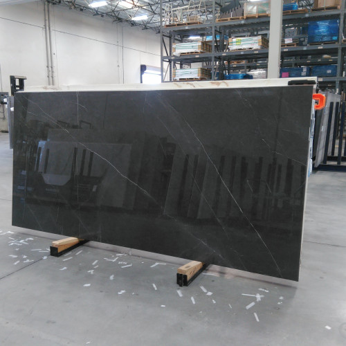 Magnifica Encore 60" x 126" - 12mm Polished Porcelain Slab in Pietra Grey