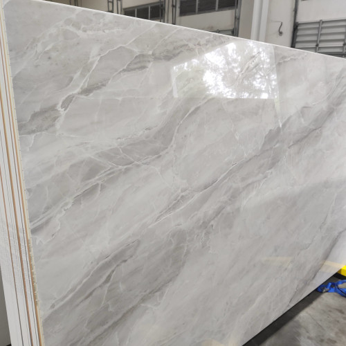 Magnifica Encore 60" x 126" - 12mm Polished Bookmatch Porcelain Slab in Pietra Bianca