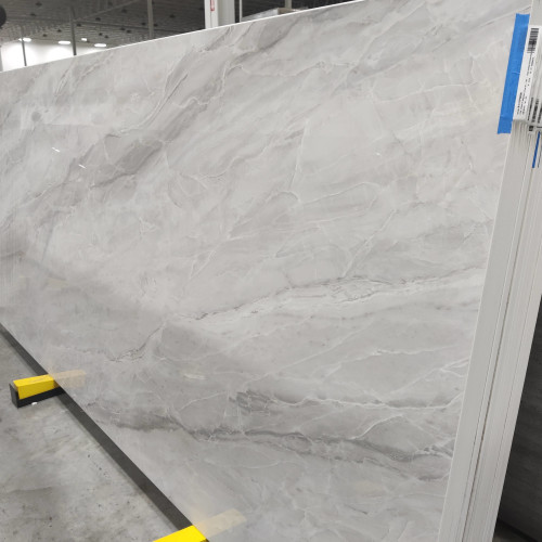 Magnifica Encore 60" x 126" - 12mm Polished Porcelain Slab in Pietra Bianca