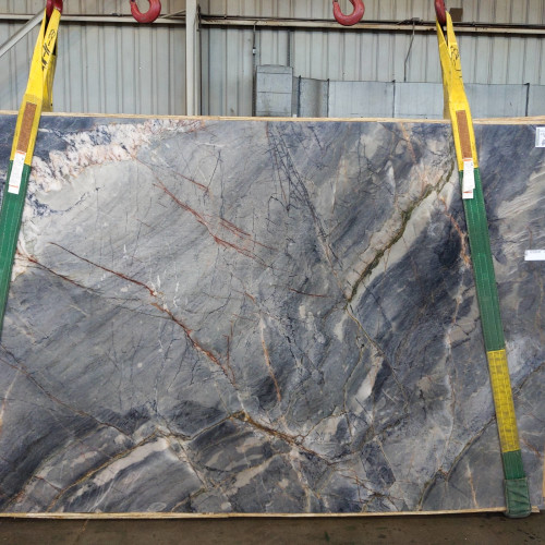 Ijen Blue Polished Quartzite in 3cm