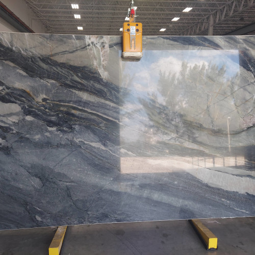 Ijen Blue Polished Quartzite in 3cm