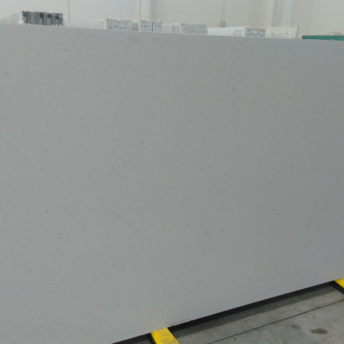 Revera 61" x 125" - 3 cm Velvet Quartz Slab in Pietra Platinum