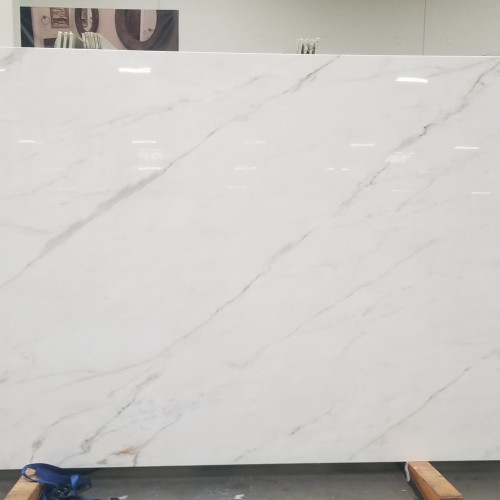 Magnifica Encore - 12mm Polished Porcelain Bookmatched Slab in Calacatta Oro