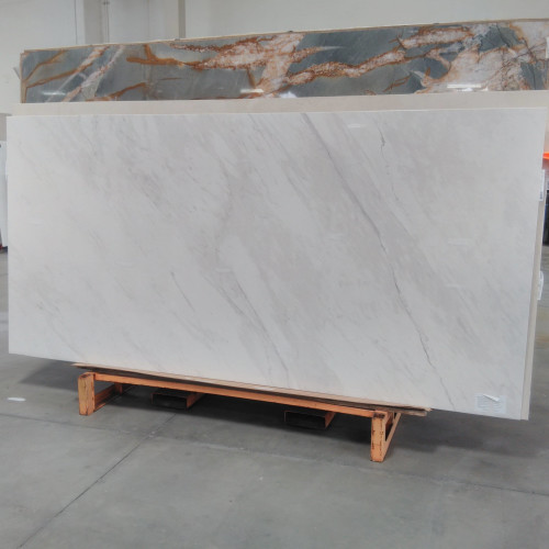 Magnifica Encore - 12mm Polished Porcelain Bookmatched Slab in Luxe White