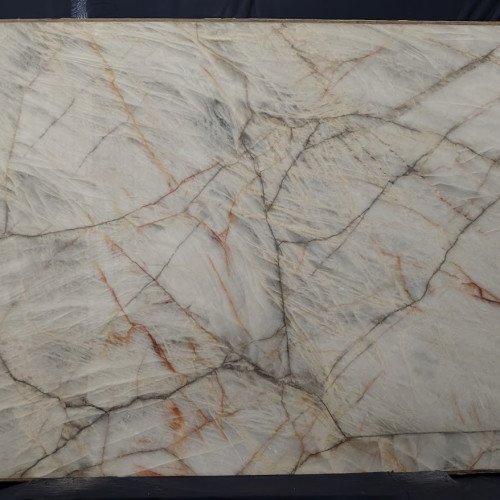 Crystal Vitrium Polished Quartzite in 2cm