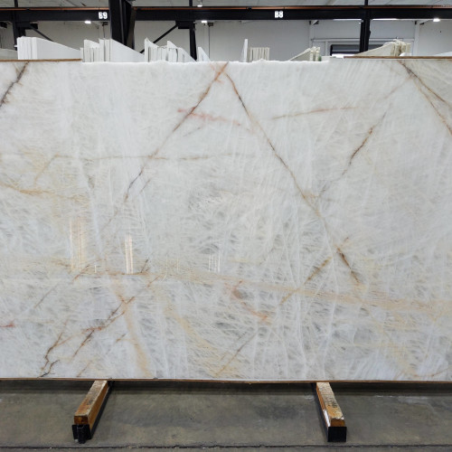 Crystal Vitrium Polished Quartzite in 2cm