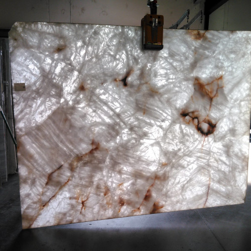 Crystal Vitrium Polished Quartzite in 2cm