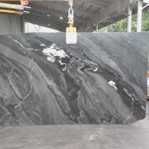 Black Tempest 3cm Polished Quartzite
