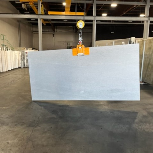 Magnifica Encore 60" x 126" - 12mm Honed Porcelain Slab in Basalt White