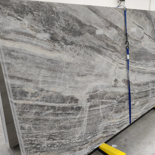 Magnifica Encore 60" x 126" - 12mm Honed Porcelain Bookmatched Slab in Grigio Trambisera
