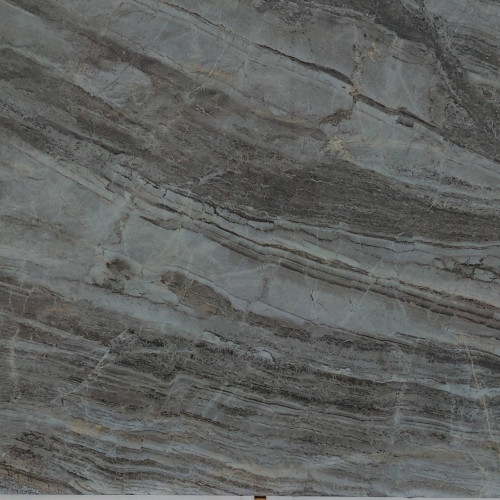 Magnifica Encore 60" x 126" - 12mm Polished Porcelain Bookmatched Slab in Grigio Trambisera