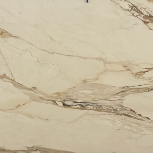 Magnifica Encore 63" x 126" - 12mm Satin Bookmatched Porcelain Slab in Calacatta Borghini