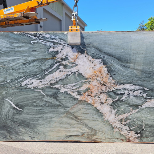 Crystal Jungle 3cm Polished Quartzite