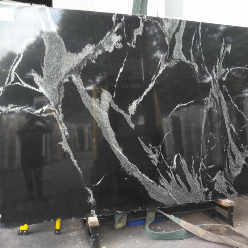 Python Black 3cm Polished Granite
