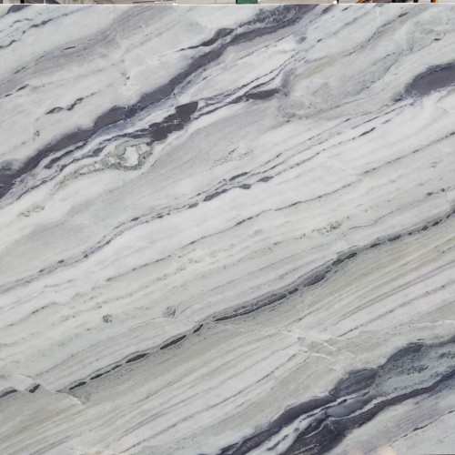 Revera 63" x 126" - 2 cm Polished Bookmatched Quartz Slab in Saggio Bello