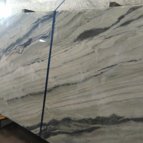 Revera 63" x 126" - 2 cm Polished Bookmatched Quartz Slab in Saggio Bello