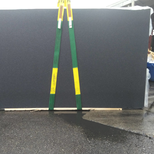 Black Galaxy 3cm Polished & Leathered Granite