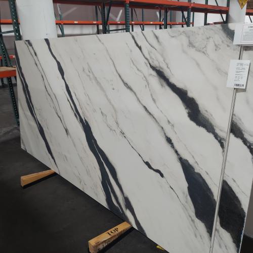 Magnifica Encore 63" x 126" - 12mm Polished Bookmatched Porcelain Slab in Panda Luxury