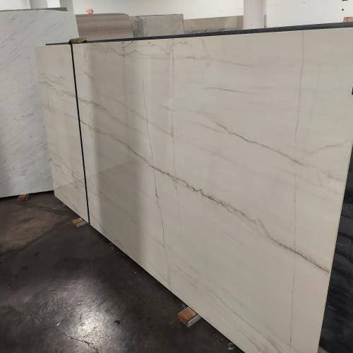 Magnifica Encore 63" x 126" - 12mm Polished Bookmatched Porcelain in Mont Blanc