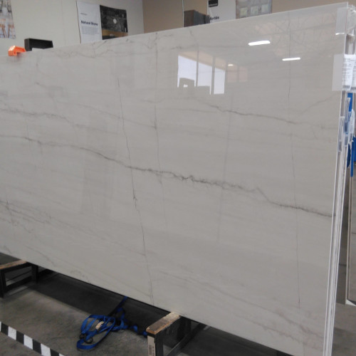 Magnifica Encore 63" x 126" - 12mm Polished Bookmatched Porcelain in Mont Blanc
