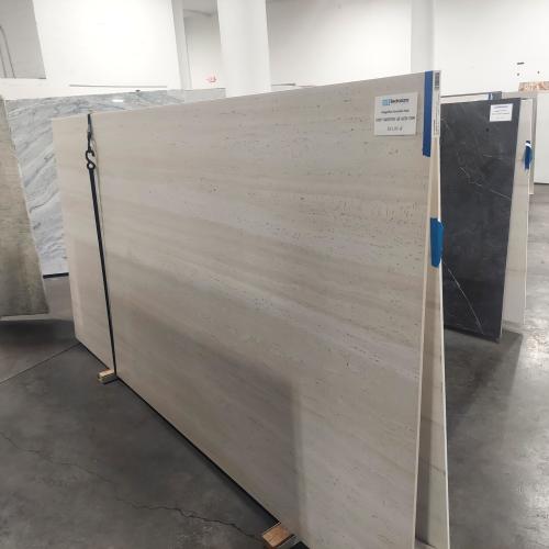 Magnifica Encore 63" x 126" - 12mm Satin Porcelain Slab in Ivory Travertine Luxury