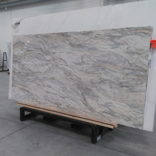 Magnifica Encore 63" x 126" - 12mm Polished Bookmatched Porcelain Slab in Fusion