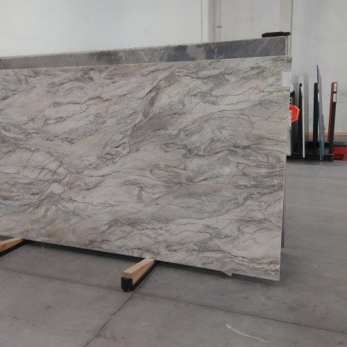 Magnifica Encore 63" x 126" - 12mm Polished Bookmatched Porcelain Slab in Fusion