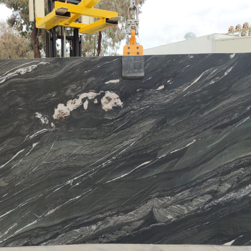 Black Tempest Crystal 2cm Leathered Quartzite