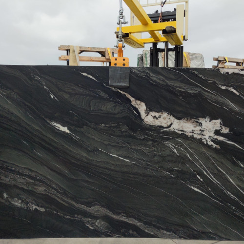 Black Tempest Crystal 2cm Leathered Quartzite