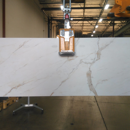 Magnifica Fusion 30 5/8" x 86" (6mm) Honed Porcelain Shower Panels in Calacatta Oro