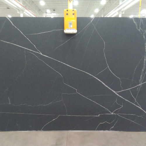Vincent Black 3cm Honed/Leathered Granite