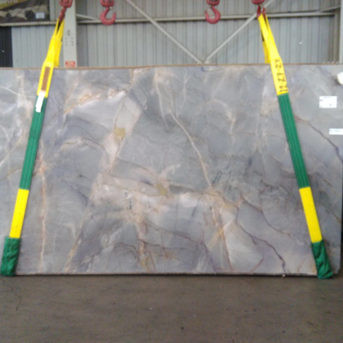 Mystic Blue 2cm Leathered Quartzite