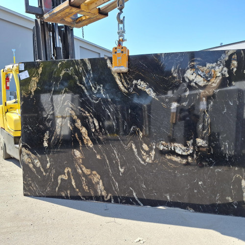 Titanium 3cm Polished Granite