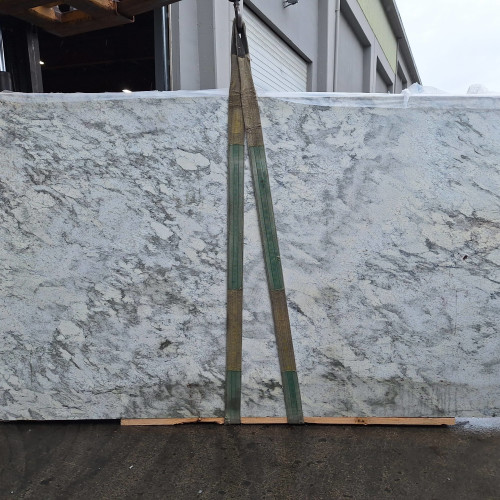Aspen White 3cm Polished & Leathered  Granite