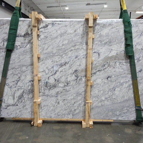 Aspen White 3cm Polished & Leathered  Granite