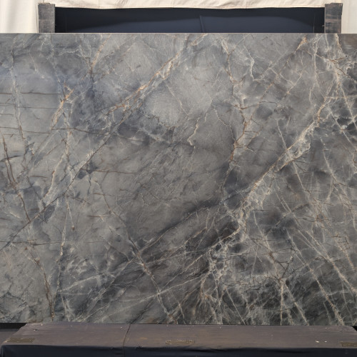 Magnifica Encore 60" x 126" - 12mm Polished Bookmatched Porcelain Slab in Brilho Azul