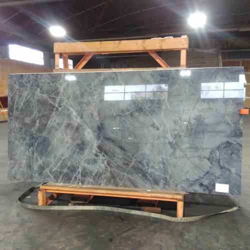 Magnifica Encore 60" x 126" - 12mm Polished Bookmatched Porcelain Slab in Brilho Azul