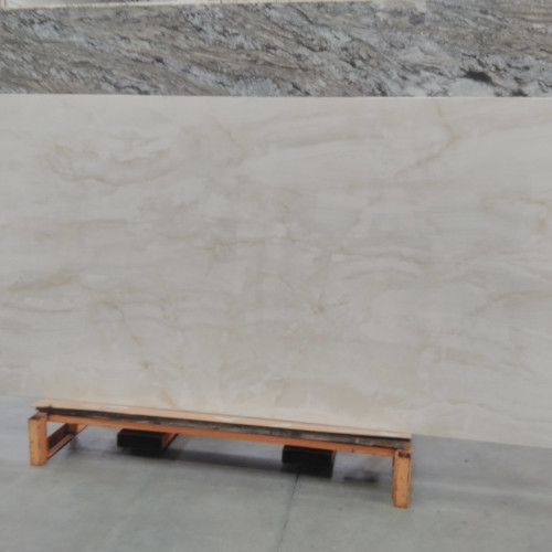 Magnifica Encore 60" x 126" - 12mm Polished Bookmatched Porcelain Slab in Crystal Onyx