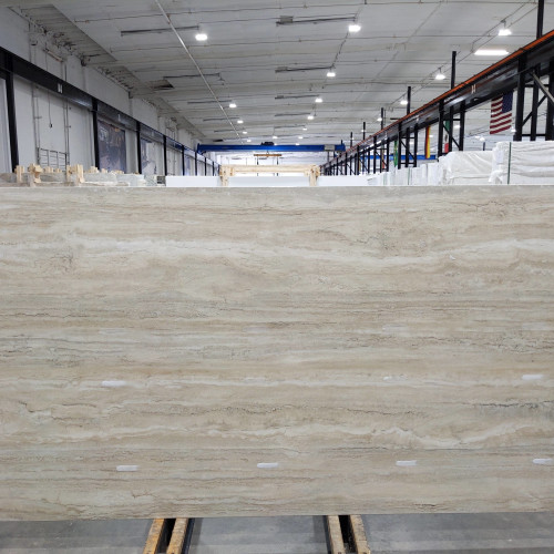 Magnifica Encore 60" x 126" - 12mm Polished Porcelain Slab in Silver Serenity Porcelain