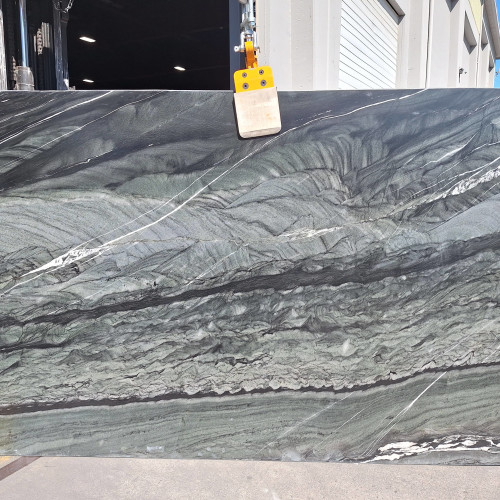 Black Tempest 3cm Leathered Quartzite