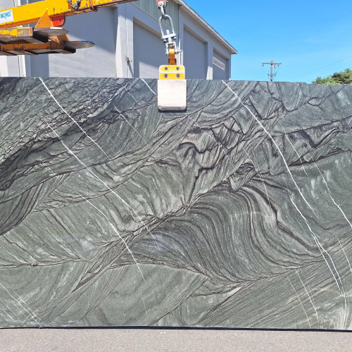 Black Tempest 3cm Leathered Quartzite